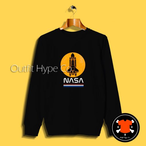 Nasa Retro Rocket Logo Sweatshirt