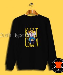 Nirvana Kurt Cobain Sitting Chair Sweatshirt