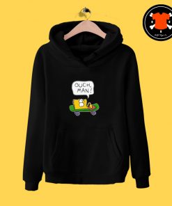 Ouch Man Bart Simpson Hoodie