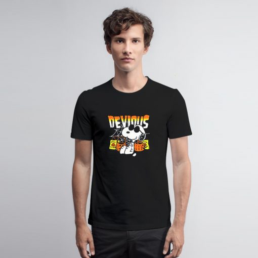 Peanuts Snoopy Devious Halloween T Shirt