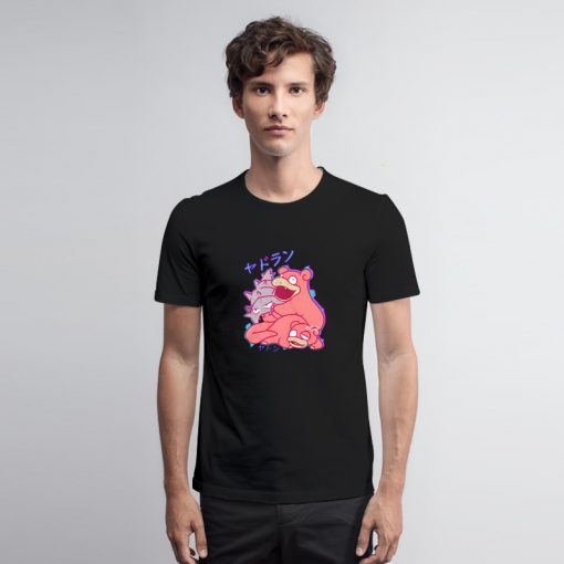 Pokemon Slowpoke And Slowbro T Shirt