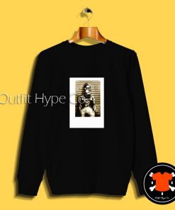 Popeye Tattoo Mugshot Poster Sweatshirt