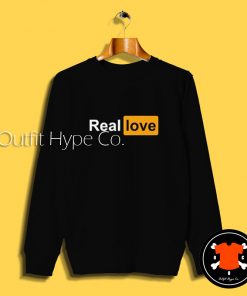 Real Love Porn Hub Logo Sweatshirt