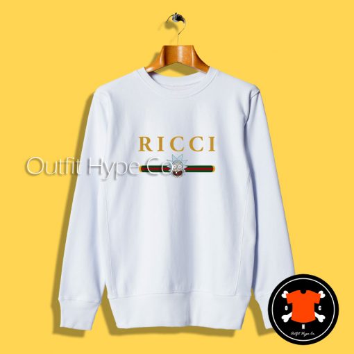 Ricci Rick And Morty Logo Sweatshirt