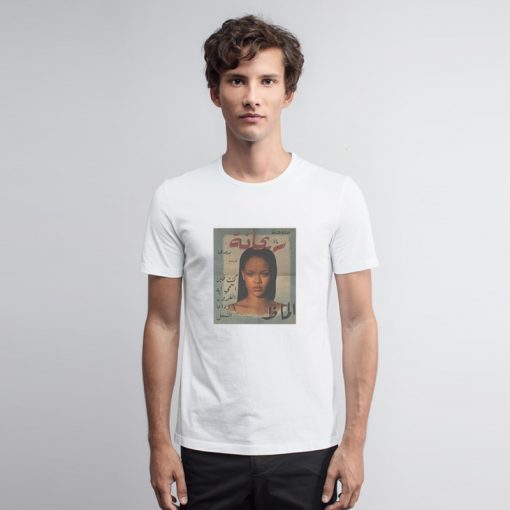 Rihanna Arabic Style T Shirt