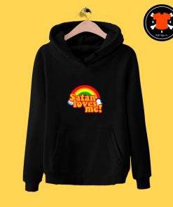 Satan Loves Me Rainbow Hoodie