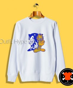 Sonfield Sonic And Garfield Sweatshirt