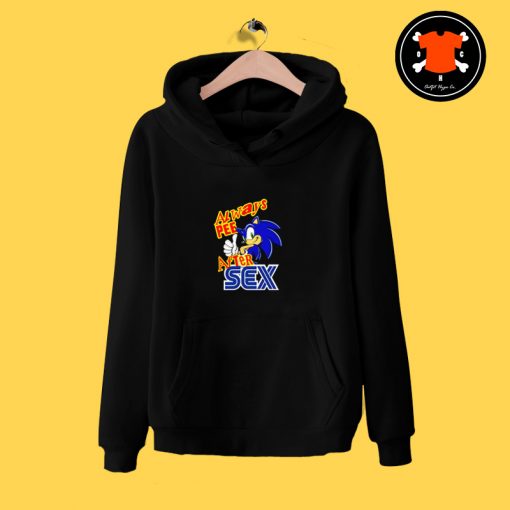 Sonic Always Pee After Sex Hoodie