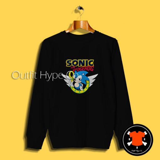 Sonic Rings And Wings Sweatshirt d Wings2