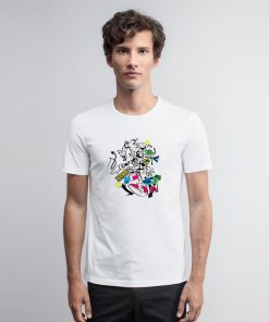 Sonic The Hedgehog Graffiti T Shirt affiti