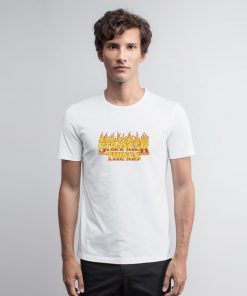 Stranger Things Flame Logo T Shirt