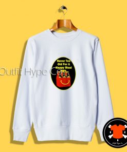 The Adult Happy Meal Sweatshirt