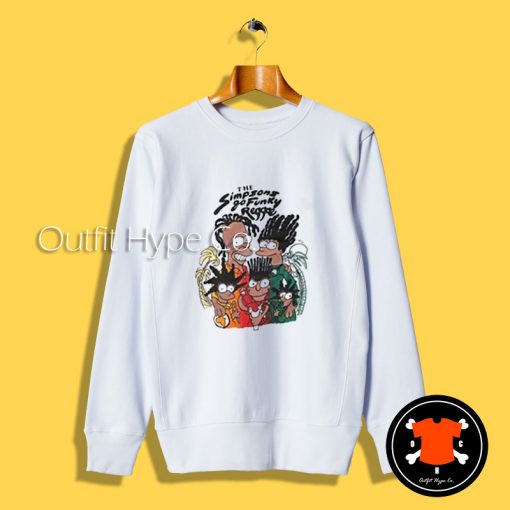 The Simpsons Go Funky Reggae Sweatshirt