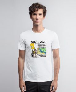 War In The Gulf Bart Simpson T Shirt