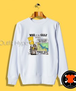 War In The Gulf Bart Simpson Sweatshirt