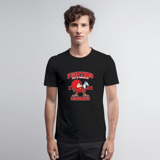 Knuckles Fighting Stance T Shirt