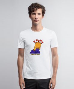 Bart Simpson Sad T Shirt