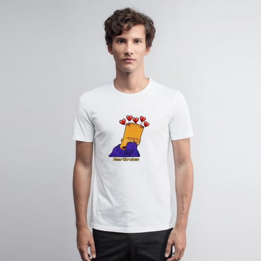 Bart Simpson Sad T Shirt