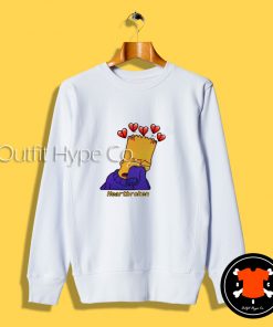 Bart Simpson Sad Sweatshirt