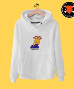 Bart Simpson Sad Hoodie