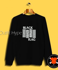 Black Flag Joy Division Parody Sweatshirt