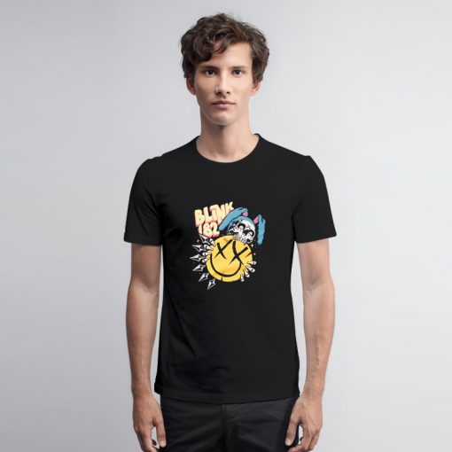 Blink 182 Skull Bunny T Shirt