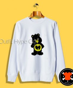 Cute Wu-Tang Teddy Bear Sweatshirt