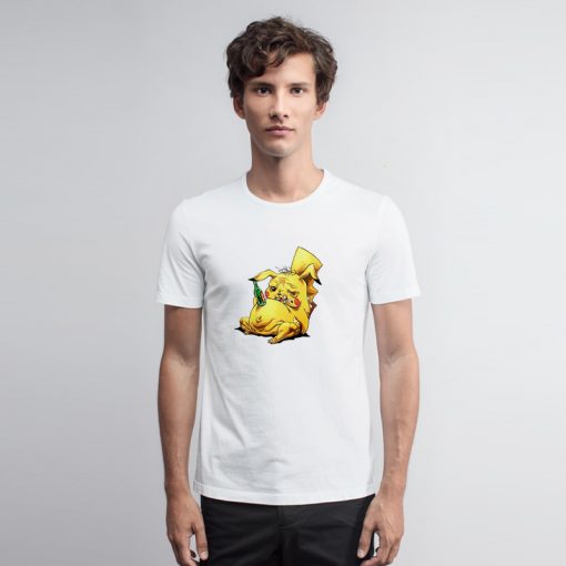 Funny Drunk Pikachu T Shirt