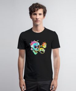 Eyeball Skull Rick and Morty T Shirt