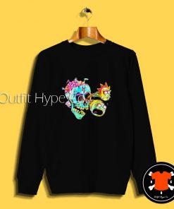 Eyeball Skull Rick and Morty Sweatshirt