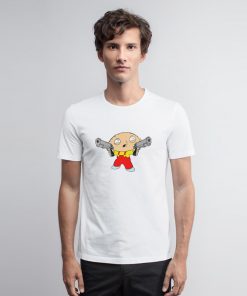 Family Guy Stewie Griffin Gun T Shirt