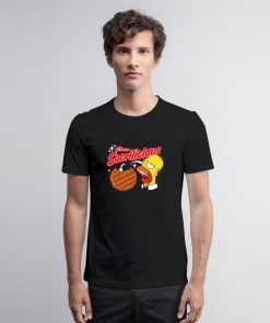 Funny Homer Simpson Sacrilicious T Shirt