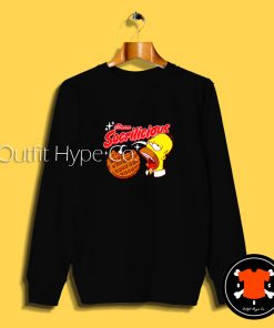 Funny Homer Simpson Sacrilicious Sweatshirt