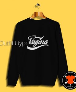 I Enjoy Vagina Logo Parody Sweatshirt