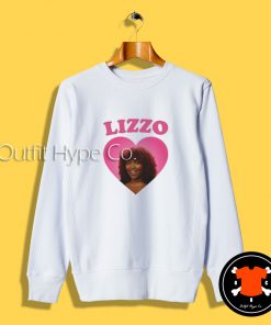 Lizzo Heart Graphic Sweatshirt