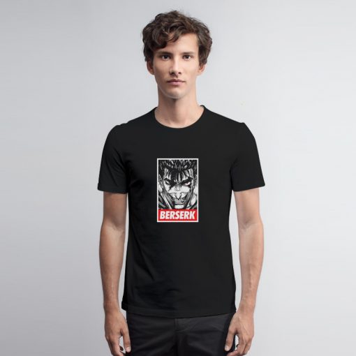 Manga Berserk Guts Rage T Shirt