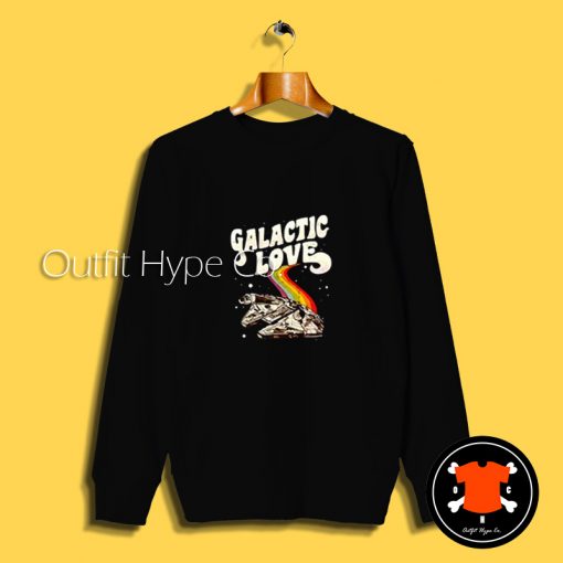 Millennium Falcon Galactic Love Sweatshirt