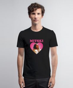 Mitski Pink Heart T Shirt