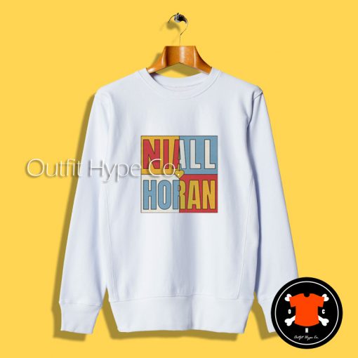 Niall Horan Colour Block Sweatshirt