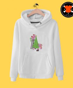 Percy Pig Christmas Tree Hoodie