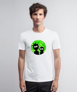 Rick And Morty Portal Silhouette T Shirt