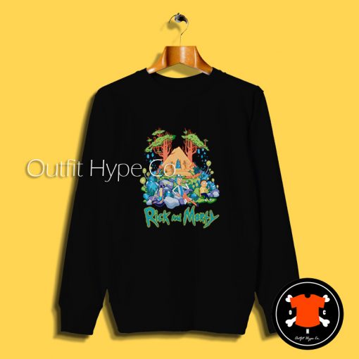 Rick Morty Rest and Relaxation Sweatshirt