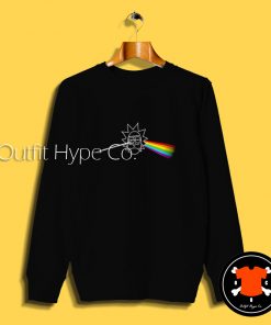 Rick Sanchez Pink Floyd Sweatshirt