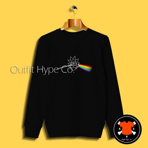 Rick Sanchez Pink Floyd Sweatshirt