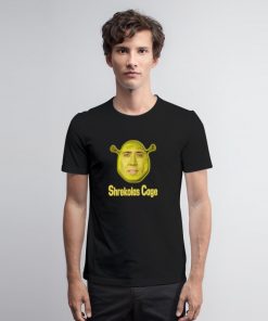 Nicolas Shrekolas Cage T Shirt