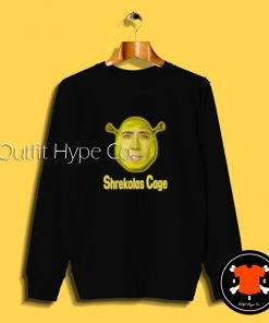 Nicolas Shrekolas Cage Sweatshirt