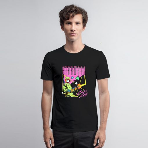 Star Wars Boba Fett Neon T Shirt