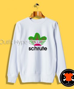 Beetroot Schrute Logo Parody Sweatshirt