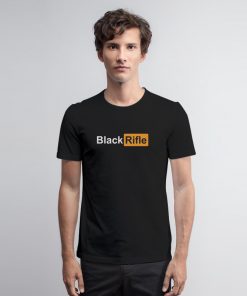 Black Rifle Prnhb Logo Parody T Shirt