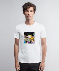 Bugs Bunny Vs Homer Simpson T Shirt